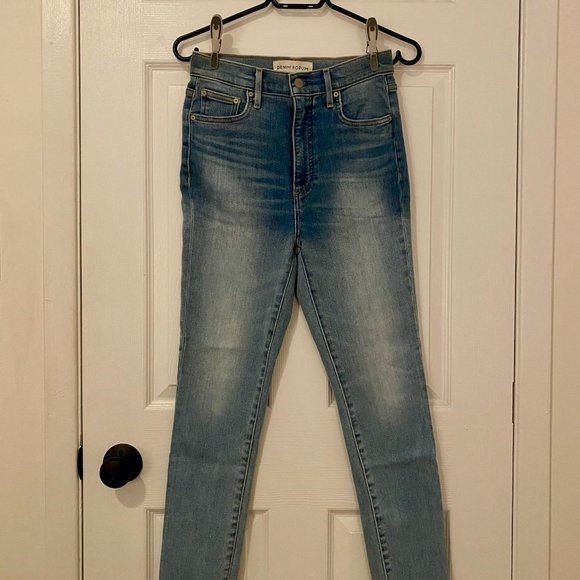 Denim Forum Lola High Rise Skinny Crop - Picture 2 of 5